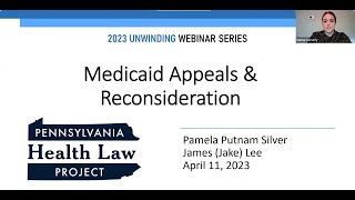 Celebrity 2023 Unwinding Webinar Series: Medicaid Appeals and Reconsideration Profile