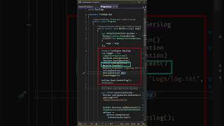 Wiring Up Serilog in Program.cs in ASP.NET Core