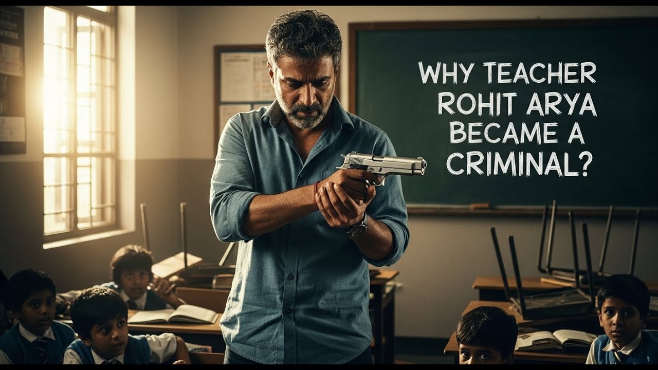 Mumbai Hostage: The Shocking Story of Teacher Rohit Arya | Truth Behind The Mumbai Studio Kidnapping