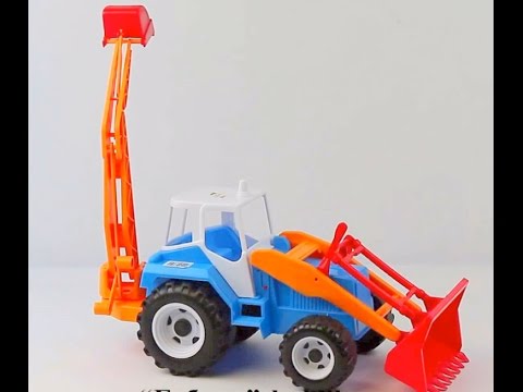 Обзор - распаковка игрушек ОРИОН Трактор Тигр универсал Арт: 020