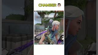chamber diff 👻 #valorant  #valorantclips  #valorantedit  #gaming  #gamingclips #fyp #foryou  #funny