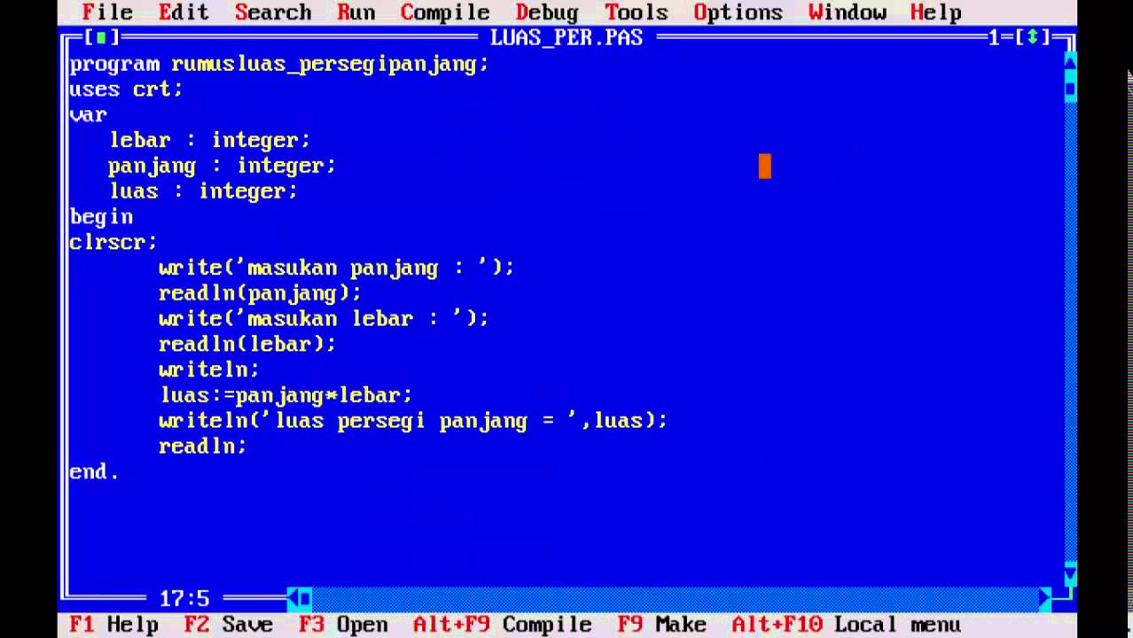 Cara Membuat Rumus Luas Persegi Panjang, Lingkaran , dan 