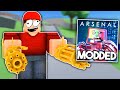 I Played MODDED Roblox Arsenal...