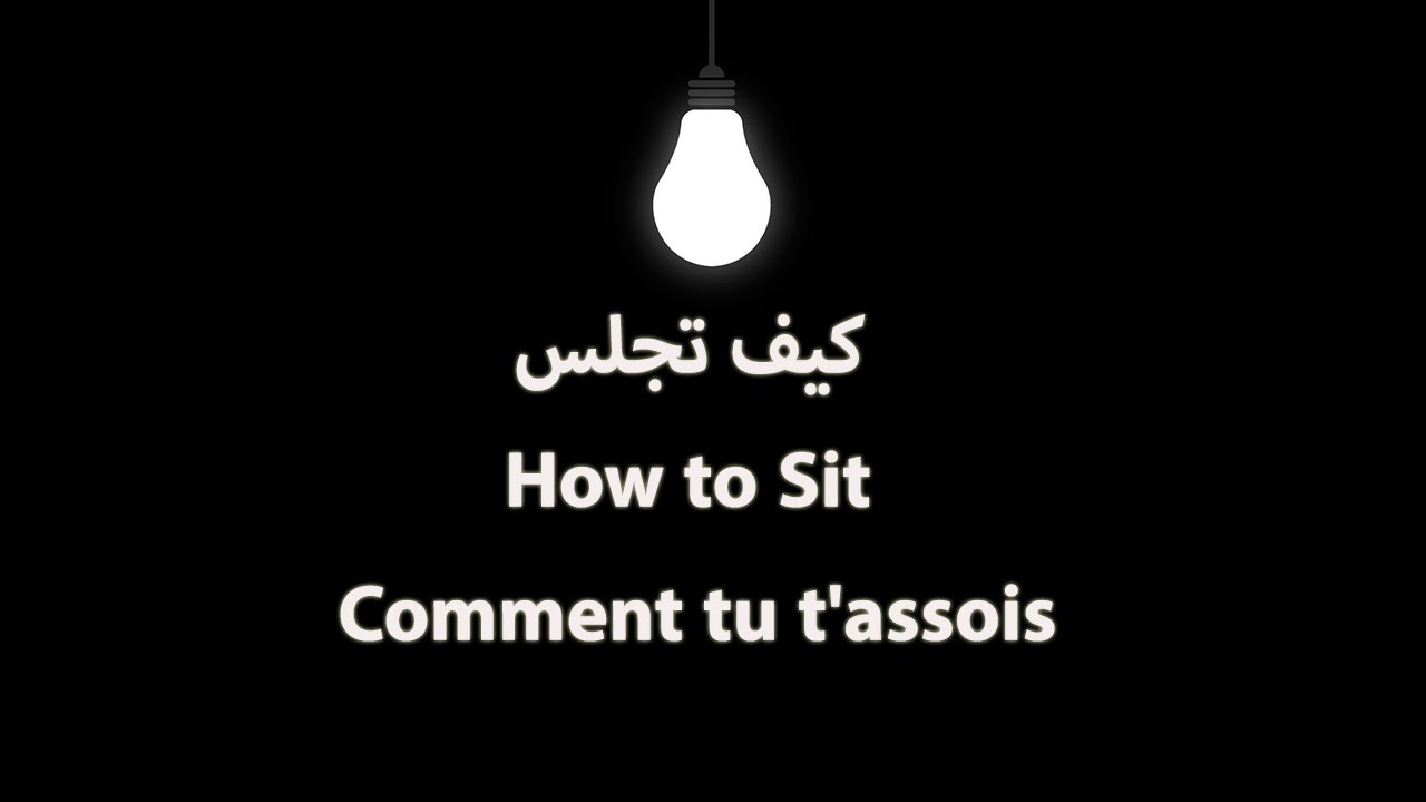 Tu T Assois Ou Tu T Assieds