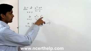 find the limit calculus of Limit x tends to 3 (x^3 - 27)/(x- 3), Li...
