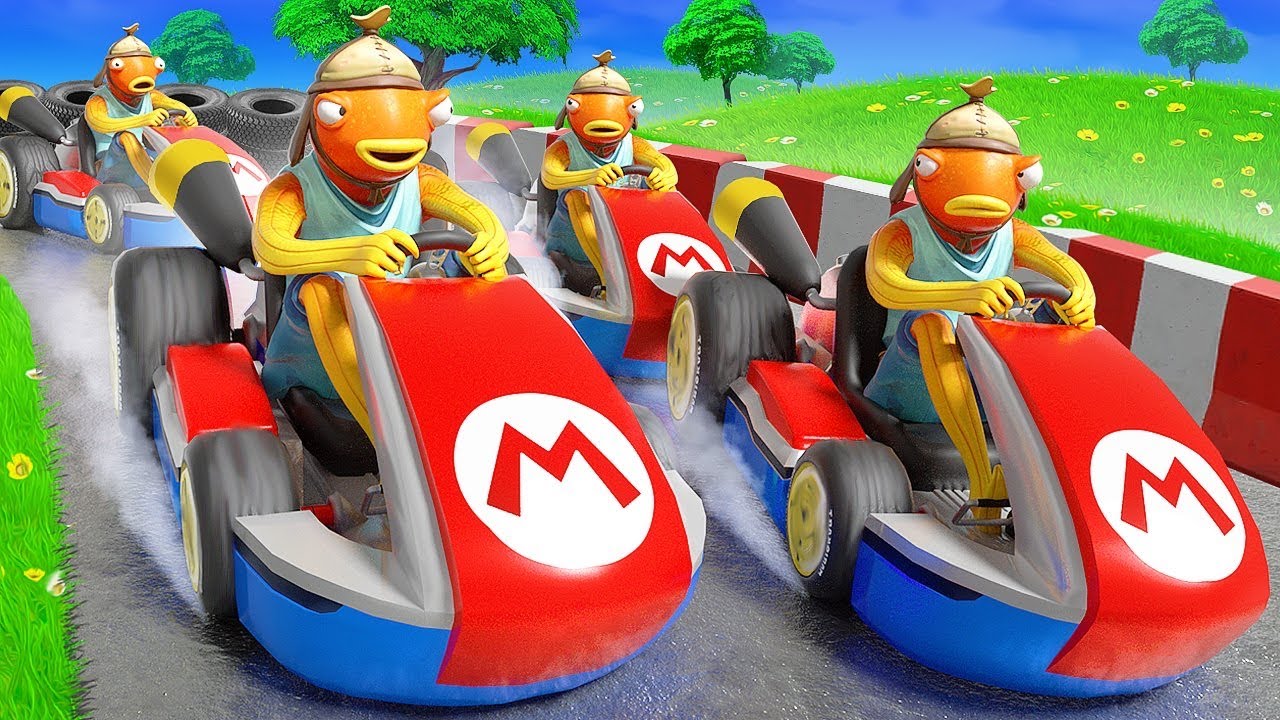 FORTNITE ADDED RACING… - YouTube