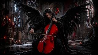 Dark Neoclassical Music 🖤 Fallen Angel Cello in a Gothic Cathedral | Dark Neoclassical Cello
