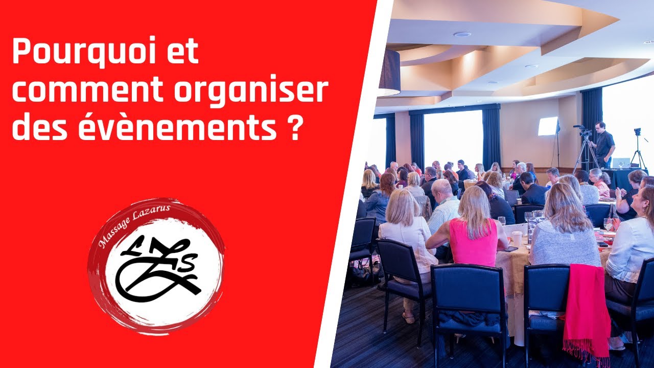 Pourquoi et comment créer un des évènements dans le massage bien-être ?