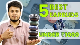 Top 5 Best Earbuds Under 1000 Rs Of 2024 |🔥Best TWS Earbuds Of 2024| Boat, Boult, Noise & More 2024