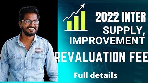 INTER2022 Supply Betterment Revaluation Reverification Full Details @Trilokya6600Trilokya6600