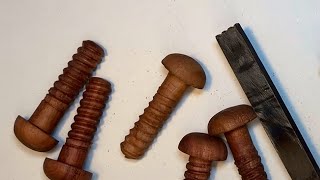 Making a woodturning thread chaser: Part 1: the male thread