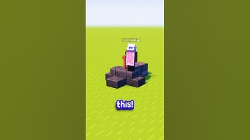 How To Build Illegal Excalibur Sword In Minecraft! #Minecraft #Shorts