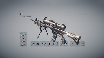 Unity UI Design Project Showcase | 3D Rifle Loadout Development