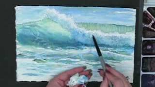 Making Waves - Techniques for Painting Ocean Waves in Watercolor with Susie Short
