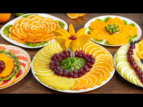 Video: Decorar La Mesa Con Rodajas De Frutas