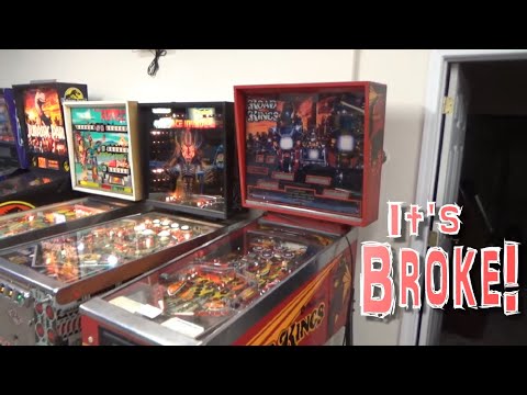 One Simple Mistake FRIED This Williams ROAD KINGS Pinball Machine Why Would They Do This