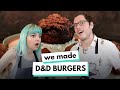 We made D&D burgers from the "Heroes' Feast" cookbook // Adventurer's Kitchen #3