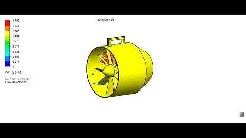 Portable Hydro Turbine CFD on SOLIDWORKS 2019