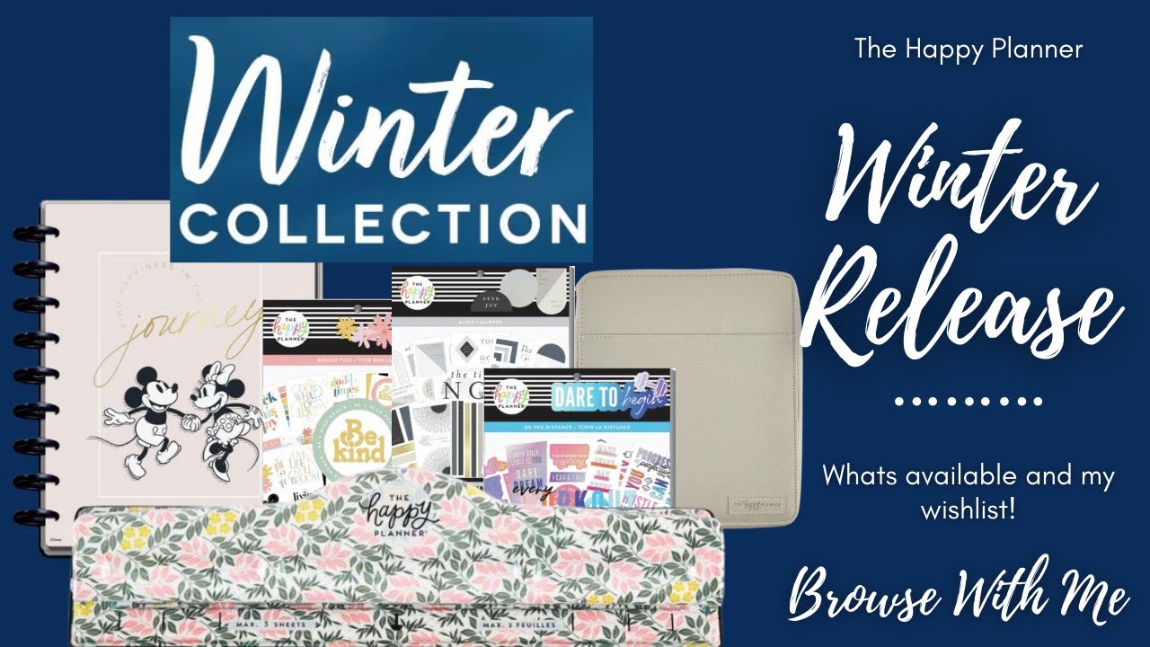 Browse With Me | Winter Release 2021 | The Happy Planner