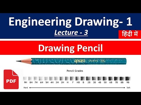 Engineering Drawing Pencils - YouTube