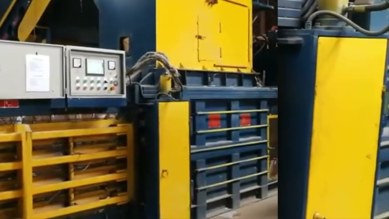 Cardboard Shredder Auto Baler