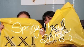 Spring Haul 2018: Forever 21, Nordstrom, Guess, and MAC | Selena \& Yulissa