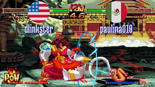 サムライサンズ FT5 @samsh5sp: dlinkster (US) vs paulina019 (MX) [Samurai Shodown