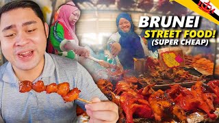 BRUNEI Super CHEAP Street Food Tour! Most Famous Halal Night Market in BRUNEI🇧🇳