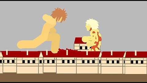 Eren vs Reiner|Stick nodes PRO