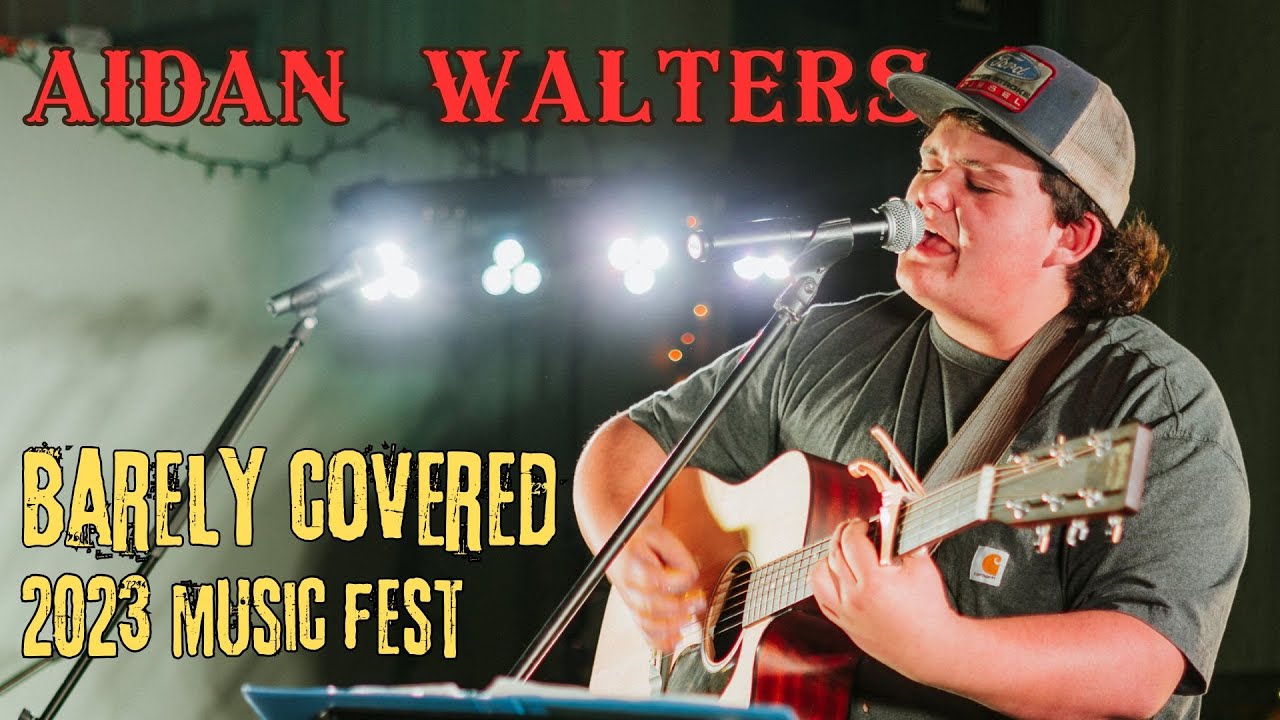 4th Annual Barely Covered Music Festival: Aidan Walters Full ...