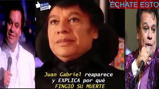 REAPARICIÓN DE JUAN GABRIEL. NO TE LO PIERDAS. 2019