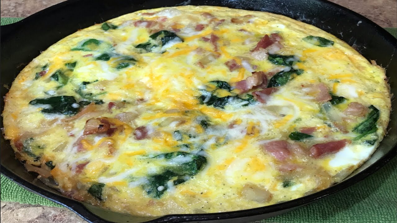 BREAKFAST FRITTATA RECIPE YouTube