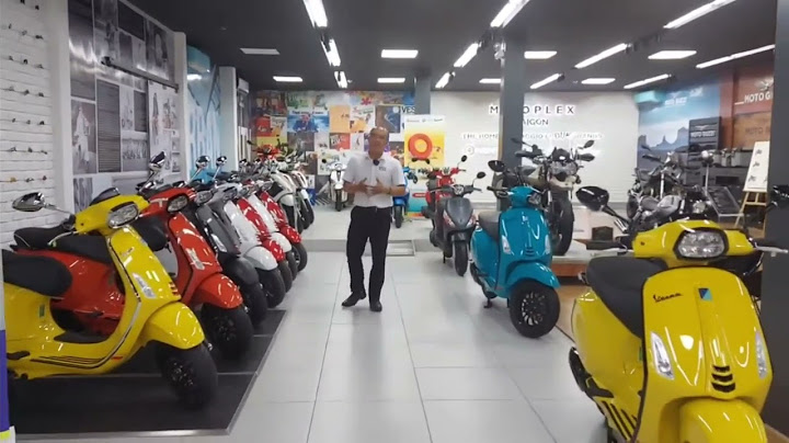 Bảo dưỡng xe Vespa ở Hà Nội