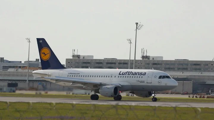 Lufthansa Airbus A319-114 D-AILD arrival at Munich Airport Landung Flughafen München