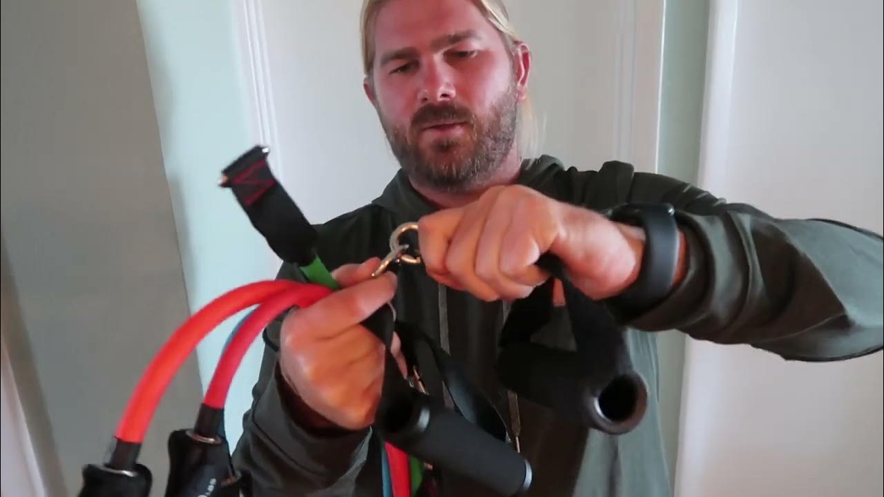 TheFitLife Exercise Resistance Bands with Handles Review YouTube