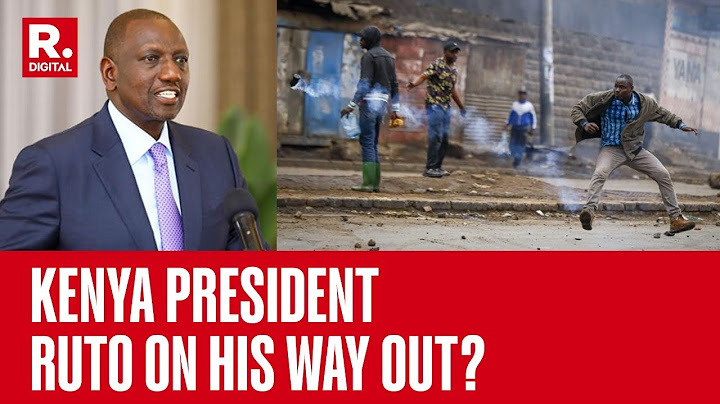 Tear Gas, Stones & Flames: Anti-Government Protests In Kenya | Roads Blocked, Clashes With Riot Cops