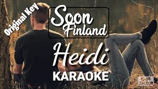 Heidi - Soon Finland (Karaoke, Lyric Video, Instrument Cover)
