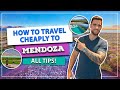 ☑️ How to travel cheaply to MENDOZA! Save money on everything on your trip! Hotel, tours, chip...