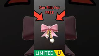(Free Limited UGC) How to get the Pink Bow Clip in My Makeup Store Elf Up (Roblox)