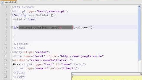 Validating a Textbox in Javascript