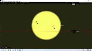 Transit of Jupiter + Galilean Moons from Neptune - August 7-9, 2188