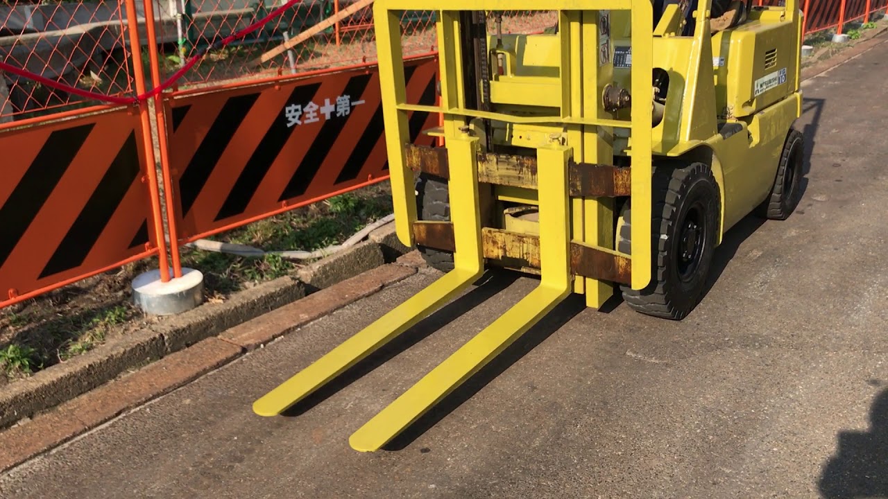 三菱 1.0t ガソリン車 3ⅿマスト FG10-F25 – 中古フォークリフト 株式