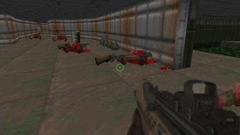 Doom 1 Mod Enemy Territory Quake Wars Weapons Gameplay Episode 1/4 Full