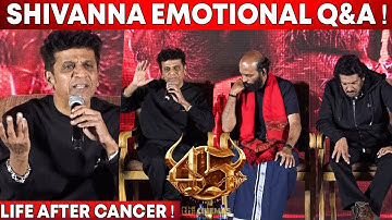 😭😭Puneeth Rajkumar ! Shivanna Cries On Stage ! 45 The Movie Team Q&A | Upendra | Raj B. Shetty