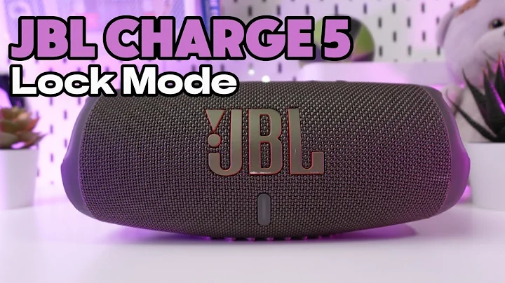 How to Use Lock Mode on JBL Charge 5 Bluetooth Speaker