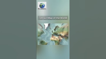 Terrain Map of the World