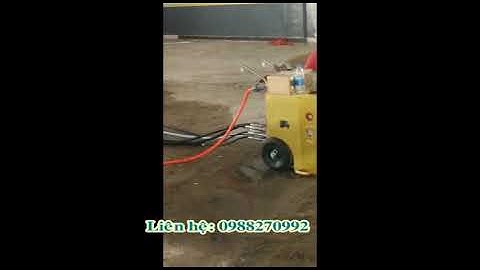 Máy cắt bê tông bằng dây kim cương Model TDSJ - A1 Liên hệ: 0988270992