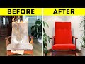 DAMAGED CHAIR RESTORED AFTER THE FIRE || HOW TO TRANSFORM OLD THINGS INTO NEW