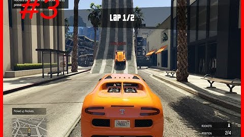 [PS4] GTA 5 Fun Custom Races 3 (Cross jumps of CARNAGE) HD 1080p