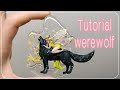 Lupo mannaro / werewolf - polymer clay TUTORIAL